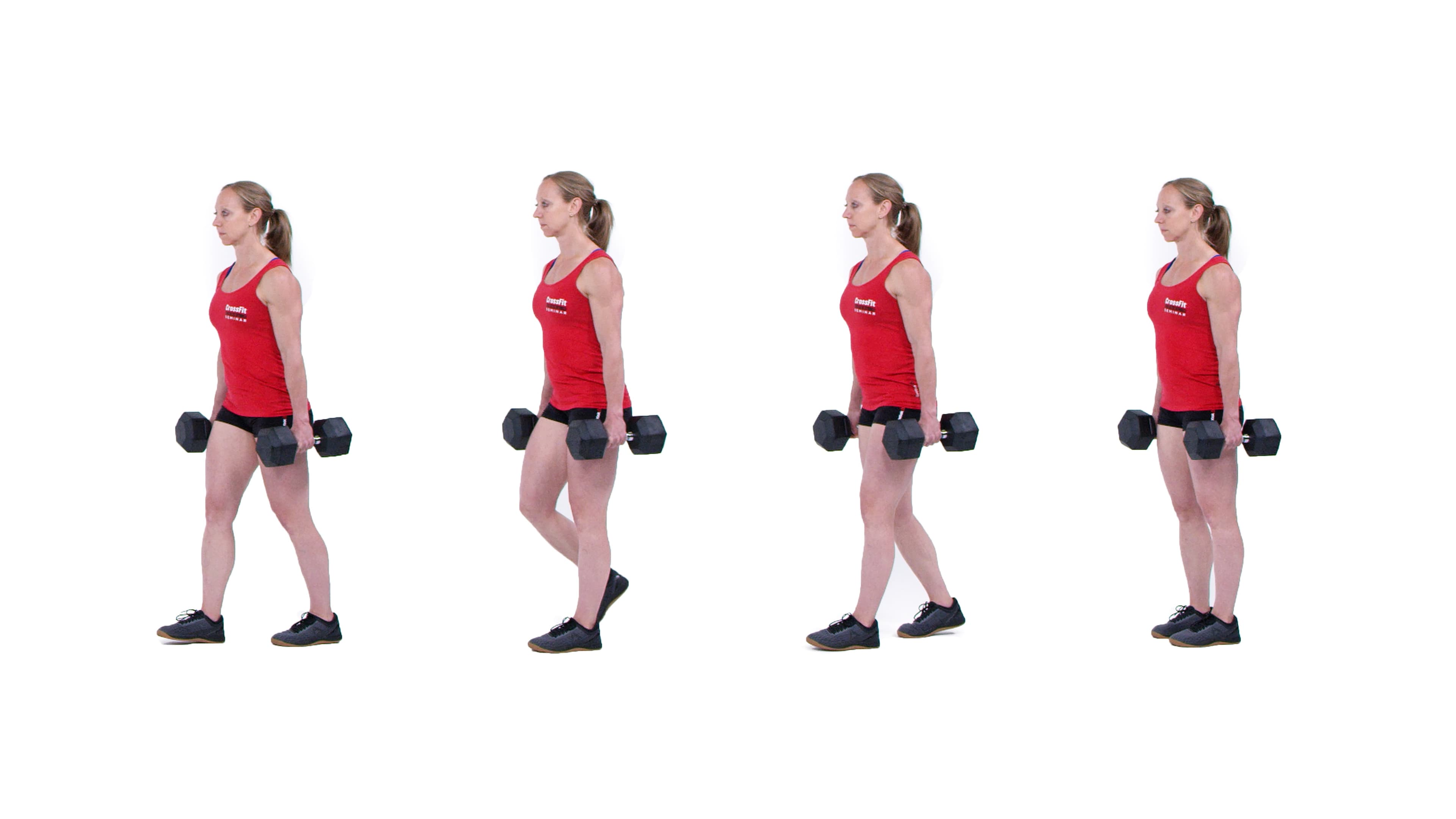 dumbbell farmers carry movement
